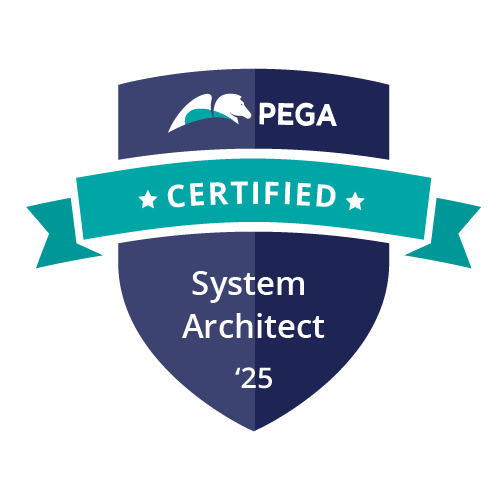 The Certified Pega System Architect badge