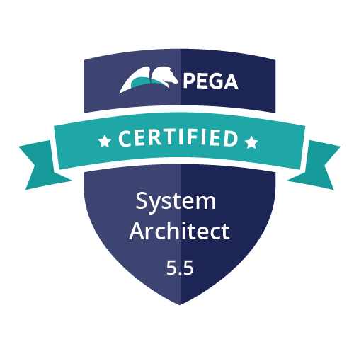 The Certified Pega System Architect badge