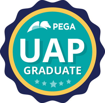 The Pega University Academic Program Graduate badge